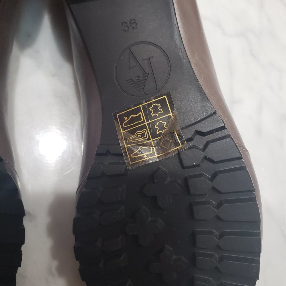 ARMANI JEANS Leather Flats - Picture 12 of 15